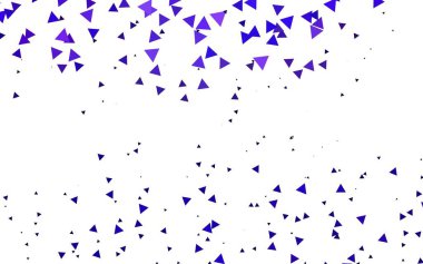 Çizgileri ve üçgenleri olan vektörsüz bir düzen. Soyut arkaplanda renkli eğimli üçgenler