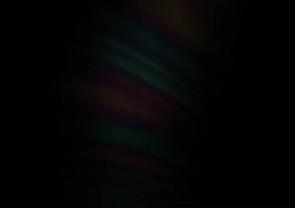 Розмиті Хвильові Лінії Різних Форм Кольорів Нечітка Абстрактна Ілюстрація Градієнтом — стоковий вектор