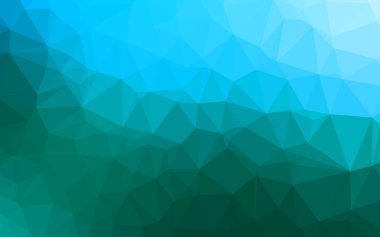 Çizgileri ve üçgenleri olan vektörsüz bir düzen. Soyut arkaplanda renkli eğimli üçgenler