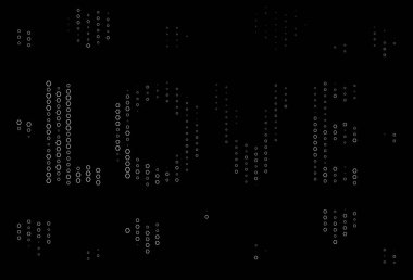 Dark Silver, altıgenli gri vektör arkaplanı. Renkli altıgenli basit bir arkaplan. Reklamlar, broşürler için desen.