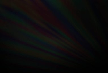 Koyu gümüş, gri vektör arkaplan ve düz çizgiler. Bulanık arkaplanda gradyanı olan çizgiler. Reklamlar, posterler, afişler için desen.