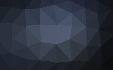 Çizgileri ve üçgenleri olan vektörsüz bir düzen. Soyut arkaplanda renkli eğimli üçgenler