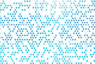 Çember şekilli açık mavi vektör düzeni. Parlak renkli soyut çemberlerin olduğu bir resim. Marka kitabın için tamamen yeni bir şablon.