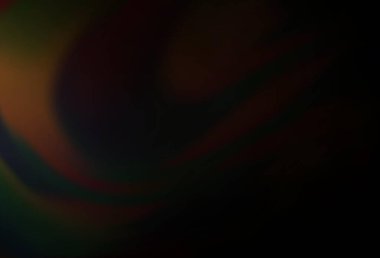 Koyu siyah vektör parlak şablonu bulanıklaştırdı. Gradyan ile modern soyut çizim. Web siteniz için bulanık tasarım.