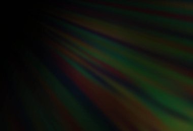 Düz çizgileri olan koyu siyah vektör düzeni. Dar çizgileri olan parlak renkli çizimler. TV reklamları için arkaplan.