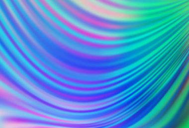 Işık çok renkli, lamba şekilli gökkuşağı vektör deseni. Bulanık baloncuk şekilli bir örnek. İş tasarımınız için mermer biçimi.