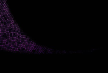 Kare şeklinde koyu mor vektör deseni. Soyut stil ve dikdörtgenlerle dekoratif tasarım. Reklamınız, posteriniz, afişiniz için en iyi tasarım.