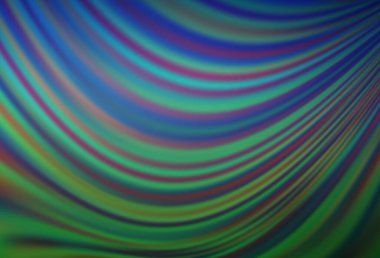 Lacivert, lava şekilli yeşil vektör arkaplan. Mermer stilinde tamamen yeni bir renk çizimi. İşiniz için yepyeni bir mermer tasarımı..