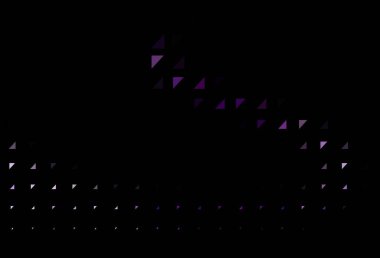 Daireli koyu mor vektör şablonu. Bulanık yağmur damlaları olan soyut bir çizim. Marka kitabınız için şablon.