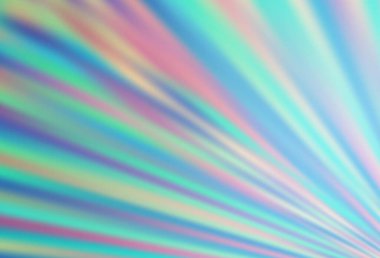 Uzun çizgileri olan açık mavi vektör arkaplanı. Dar çizgileri olan parlak renkli çizimler. Web siteleri, iniş sayfaları için desen.