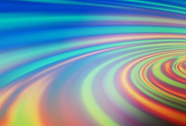 Açık mavi, soyut çizgileri olan sarı vektör şablonu. Mermer stili ve gradyanı olan yepyeni renkli çizimler. Reklamınız, broşürleriniz, broşürleriniz için yeni bir doku..