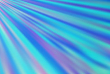 Dar çizgileri olan açık mavi vektör deseni. Dar çizgileri olan parlak renkli çizimler. İş ilanınız için akıllı tasarım.