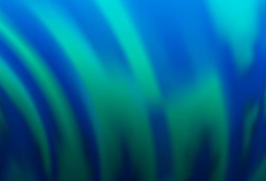 Bükülmüş kurdeleli hafif BLUE vektör şablonu. Belirsiz, soyut ve gradyan bir çizim. Cep telefonu geçmişinin şablonu.