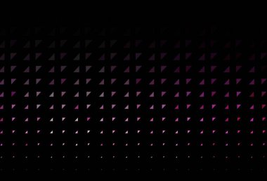 Çember şekilli koyu pembe vektör düzeni. Bulanık yağmur damlaları olan soyut bir çizim. Güzel web siteleri için desen.