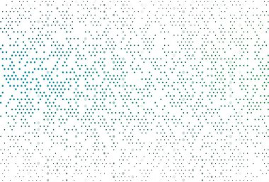 Açık mavi, küreli yeşil vektör deseni. Doğa tarzında bulanık halkaları olan güzel renkli çizimler. Marka kitabınız için şablon.