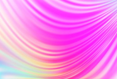 Kabarcık şekilli açık pembe vektör şablonu. Çağdaş gradyan soyut çizgileri olan çizimler. Cep telefonu geçmişinin şablonu.