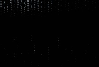 Altıgen şekilli koyu mavi vektör düzeni. - Renkli altıgenli bir resim seti. Marka kitabınız için yeni şablon.