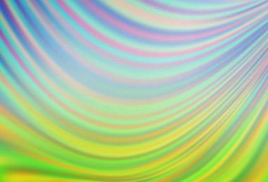 Açık mavi, lav şekilli yeşil vektör arkaplan. Mermer stilinde tamamen yeni bir renk çizimi. Cep telefonu geçmişinin şablonu.