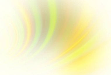 Açık sarı, lav şekilli turuncu vektör deseni. Çağdaş gradyan soyut çizgileri olan çizimler. İş tasarımınız için şablon.