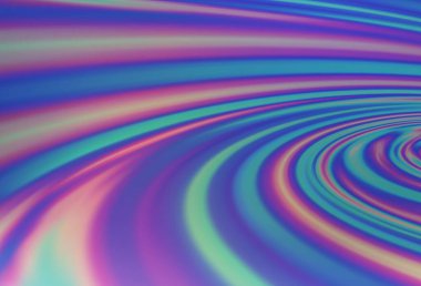 Işık Mavisi vektör şablonu, çizgiler, oval. Mermer biçiminde ve gradyanlı geometrik illüstrasyon. Reklamınız, broşürleriniz, broşürleriniz için yeni bir doku..