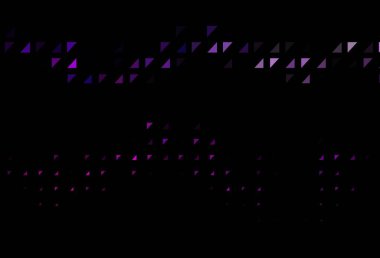 Kabarcıklı koyu mor vektör arkaplan. Bulanık yağmur damlaları olan soyut bir çizim. Posterler, afişler için tasarım.