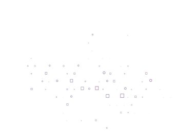 Disklerle, dikdörtgenlerle açık mor vektör dokusu. Daireleri olan renkli bir eğim, soyut arkaplanda dikdörtgenler. İş reklamları için tasarım.