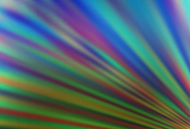 Koyu mavi, uzun çizgileri olan yeşil vektör arkaplan. Bulanık dekoratif tasarım basit bir şekilde çizgilerle. İş ilanınız için akıllı tasarım.