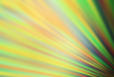 Açık yeşil, düz çizgileri olan sarı vektör arkaplan. Renkli çubuklarla gösterişli soyut çizimler. Reklamınız, posteriniz, afişiniz için en iyi tasarım.