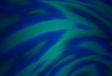 Koyu mavi vektör parlak dokuyu soyutluyor. Soyut renkli gradyan çizimi. Marka kitabı için zarif bir arkaplan.