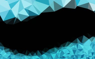 Çizgileri ve üçgenleri olan vektörsüz bir düzen. Soyut arkaplanda renkli eğimli üçgenler