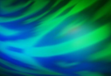 Açık mavi, yeşil vektör parlak dokuyu bulanıklaştırdı. Renkli soyut çizimler ve gradyan. Tasarımlar için arka plan.