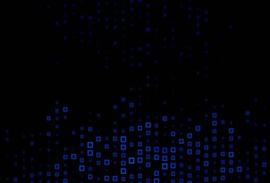 Çokgen biçiminde koyu mavi vektör arkaplanı. Dikdörtgenli soyut gradyan çizimi. İş ilanları, broşürler, broşürler için desen