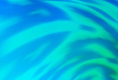 Açık mavi, yeşil vektör soyut bulanık arkaplan. Eğilimli zarif, parlak bir çizim. Tasarımının yeni yolu.