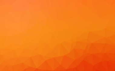 Çizgileri ve üçgenleri olan vektörsüz bir düzen. Soyut arkaplanda renkli eğimli üçgenler