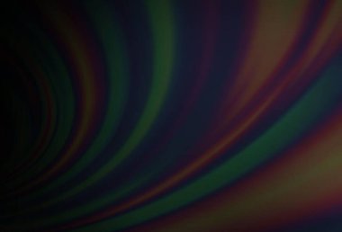 Dark Silver, baloncuk şekilli gri vektör arka planı. Bulanık baloncuk şekilli bir örnek. İş tasarımınız için şablon.