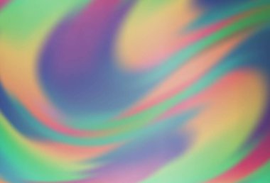 Açık gümüş, gri vektör bulanık ve renkli desen. Parlak renkli bir illüstrasyon. Tasarımlar için arka plan.