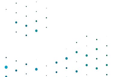 Açık mavi, daireli yeşil vektör şablonu. Doğa tarzında bulanık halkaları olan güzel renkli çizimler. Marka kitabın için tamamen yeni bir şablon.