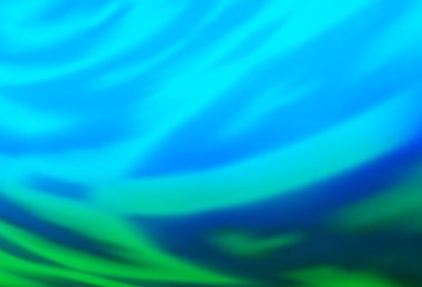 Açık mavi, yeşil vektör renkli bulanık arkaplan. Parlak renkli bir illüstrasyon. Bir cep telefonu için arka plan.