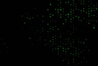 Eşkenar dörtgenli koyu mor vektör şablonu. Soyut stil ve dikdörtgenlerle dekoratif tasarım. Reklamınız, posteriniz, afişiniz için en iyi tasarım.