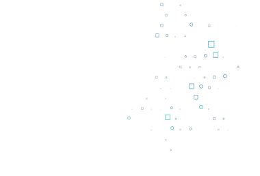 Işık çok renkli, gökkuşağı vektör desenli küreler, kareler. Renkli daireler, dikdörtgenler ile soyut arkaplan. Suyun deseni, yağmur damlaları.