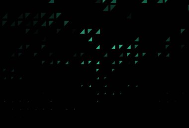 Noktalı koyu yeşil vektör arkaplanı. Bulanık yağmur damlaları olan soyut bir çizim. Marka kitabınız için şablon.