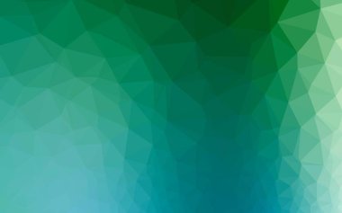 Çizgileri ve üçgenleri olan vektörsüz bir düzen. Soyut arkaplanda renkli eğimli üçgenler