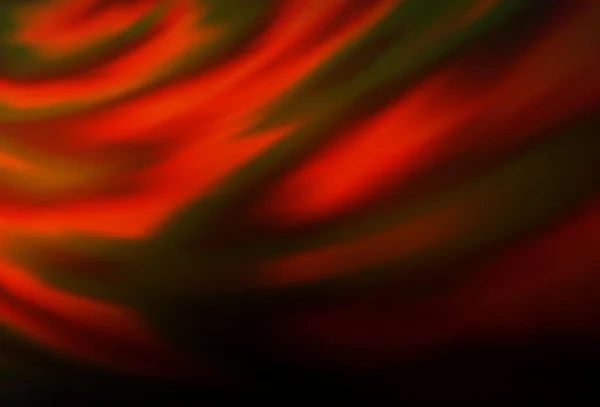 Dark Orange Vektor Verschwommen Glanz Abstrakte Textur Leuchtend Farbige Illustration — Stockvektor