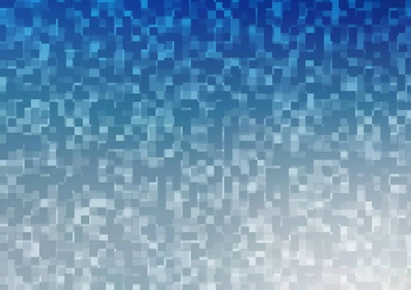 Hellblaue Vektorschablone Mit Kristallen Rechtecken Abstrakte Verlaufsdarstellung Mit Rechtecken Muster — Stockvektor