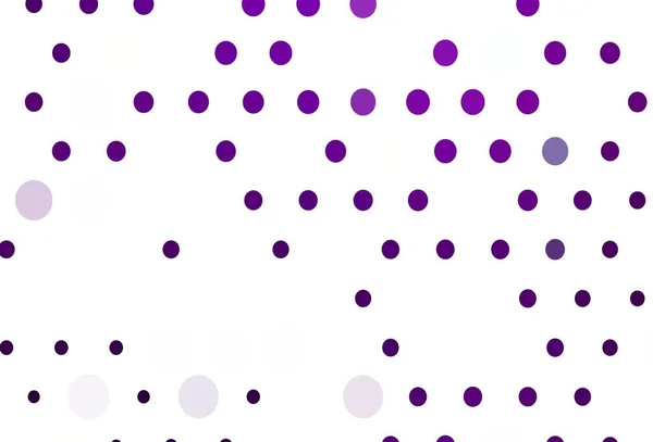Светло Фиолетовый Векторный Рисунок Сферами Красивая Цветная Иллюстрация Размытыми Кругами — стоковый вектор