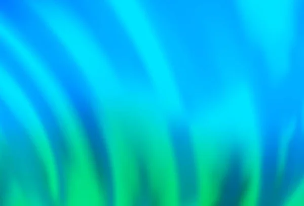 Светло Синий Зеленый Вектор Искушает Линиями Красочная Иллюстрация Абстрактном Мраморном — стоковый вектор