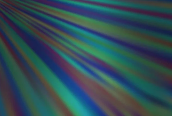 Dark Blue Vector Background Straight Lines Blurred Decorative Design Simple — Stock Vector