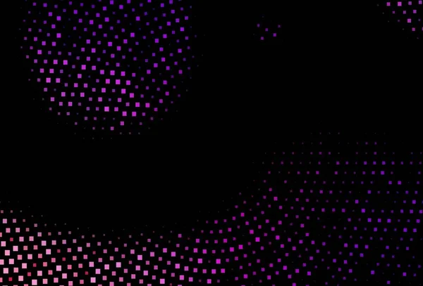 Fond Vectoriel Violet Foncé Avec Rectangles Carrés Design Décoratif Dans — Image vectorielle