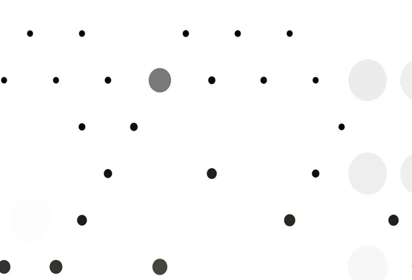 带有圆盘的浅黑色矢量纹理 采用带气泡的抽象风格的模糊装饰设计 传单的格式 — 图库矢量图片