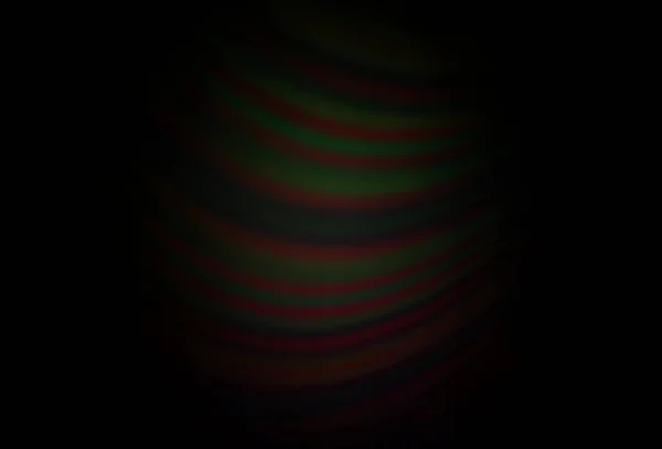 Σκούρο Μαύρο Διάνυσμα Φόντο Κυρτούς Κύκλους Πολύχρωμη Απεικόνιση Αφηρημένο Μαρμάρινο — Διανυσματικό Αρχείο